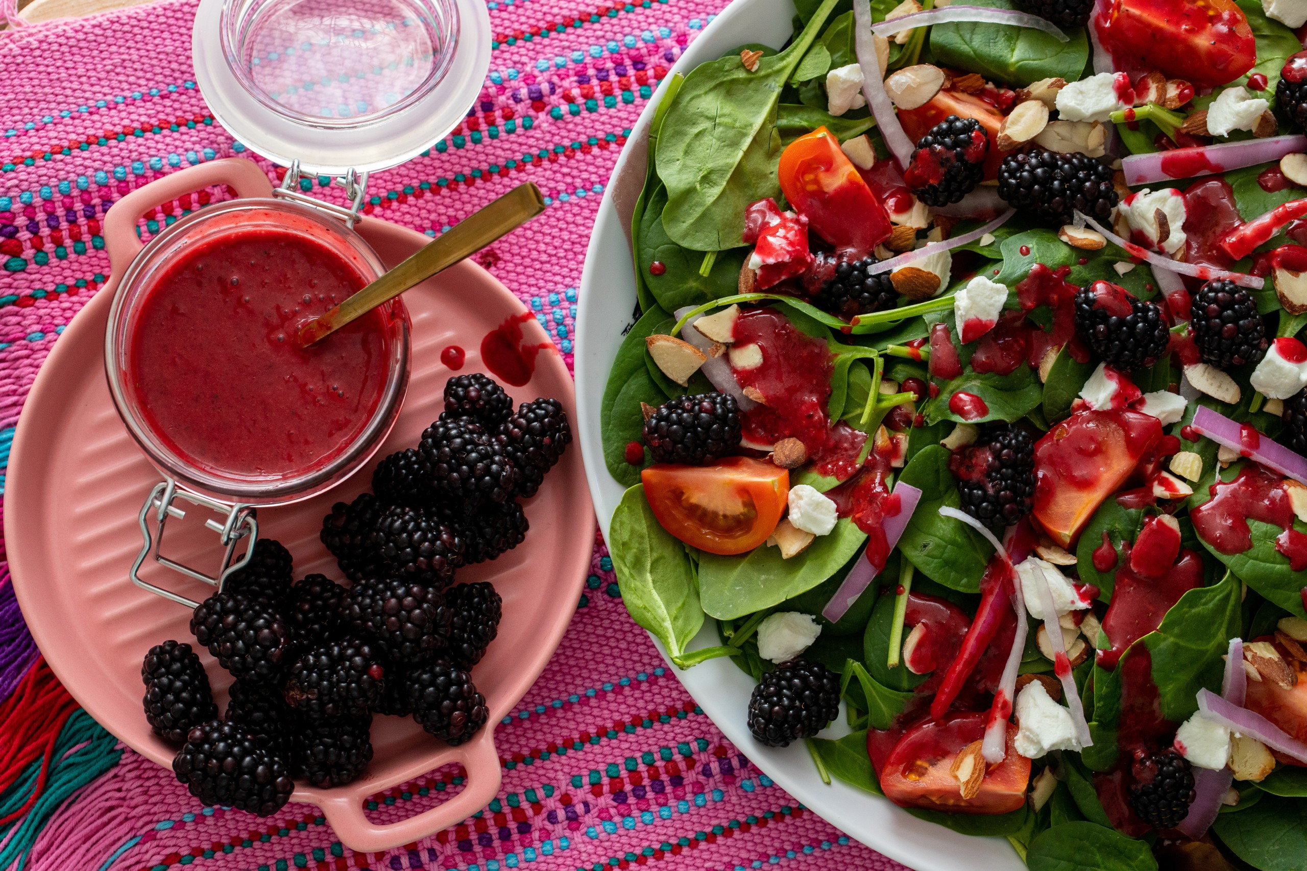 blender blackberry vinaigrette recipe