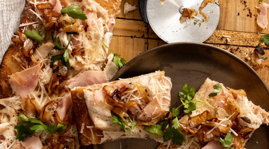 pizza made with store bought pizza dough