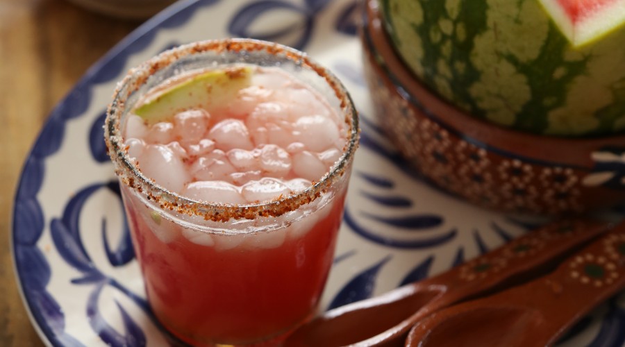 watermelon paloma DIY watermelon punch bowl