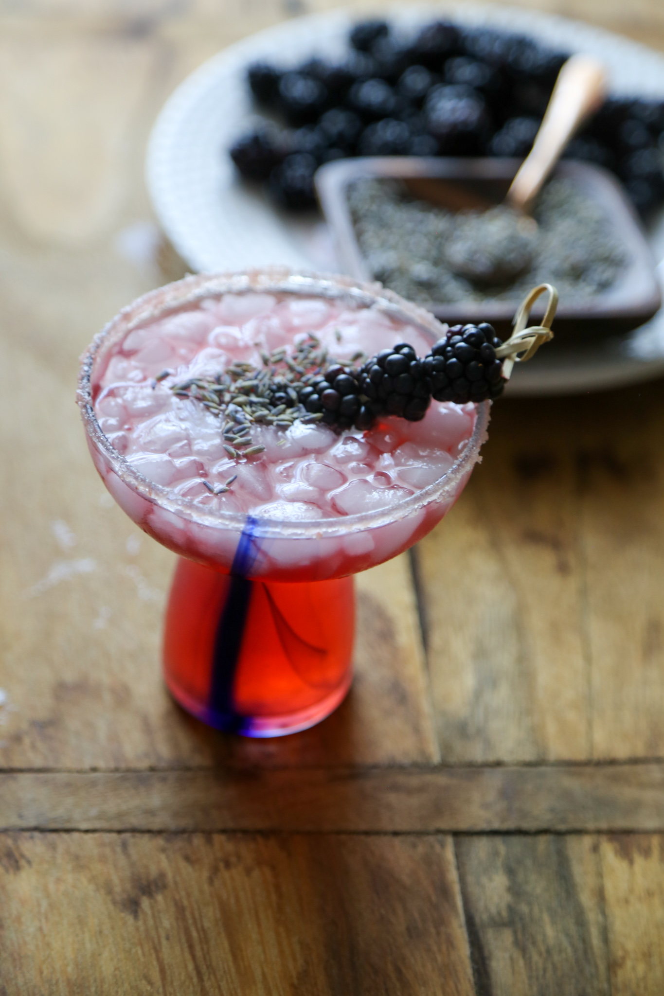 how to make a lavender margarita