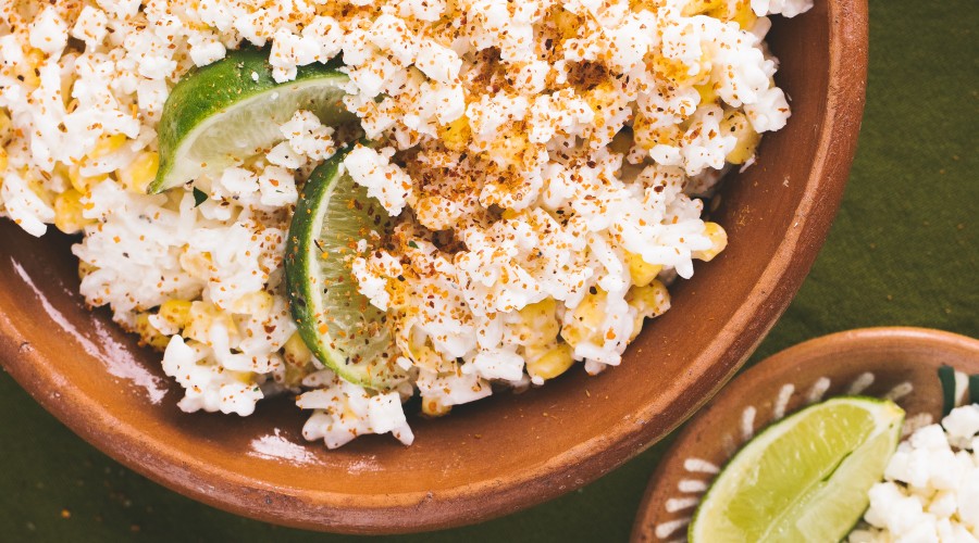slow cooker elote rice recipe
