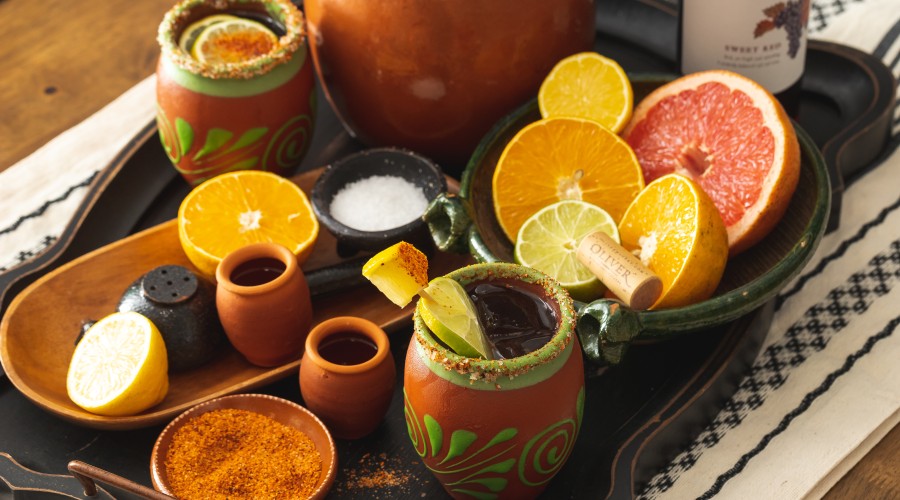 how to make red wine cantaritos