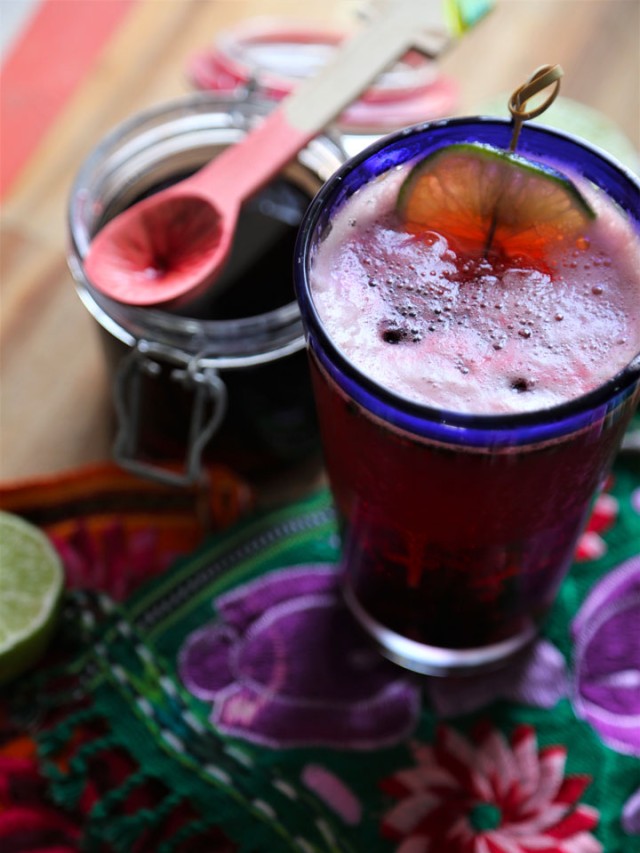 Homemade Hibiscus Beer Sweet Life