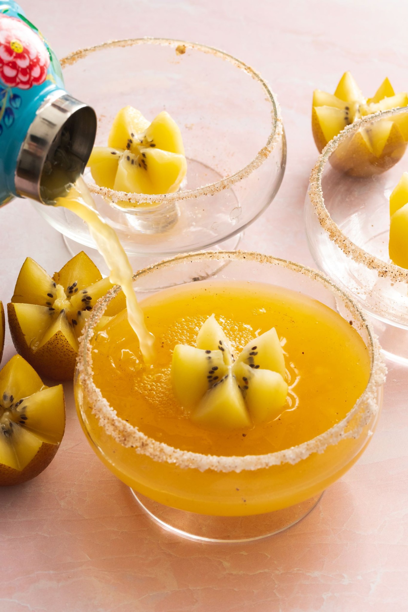 Kiwi Infused Tequila Kiwi Orange Margarita Sweet Life