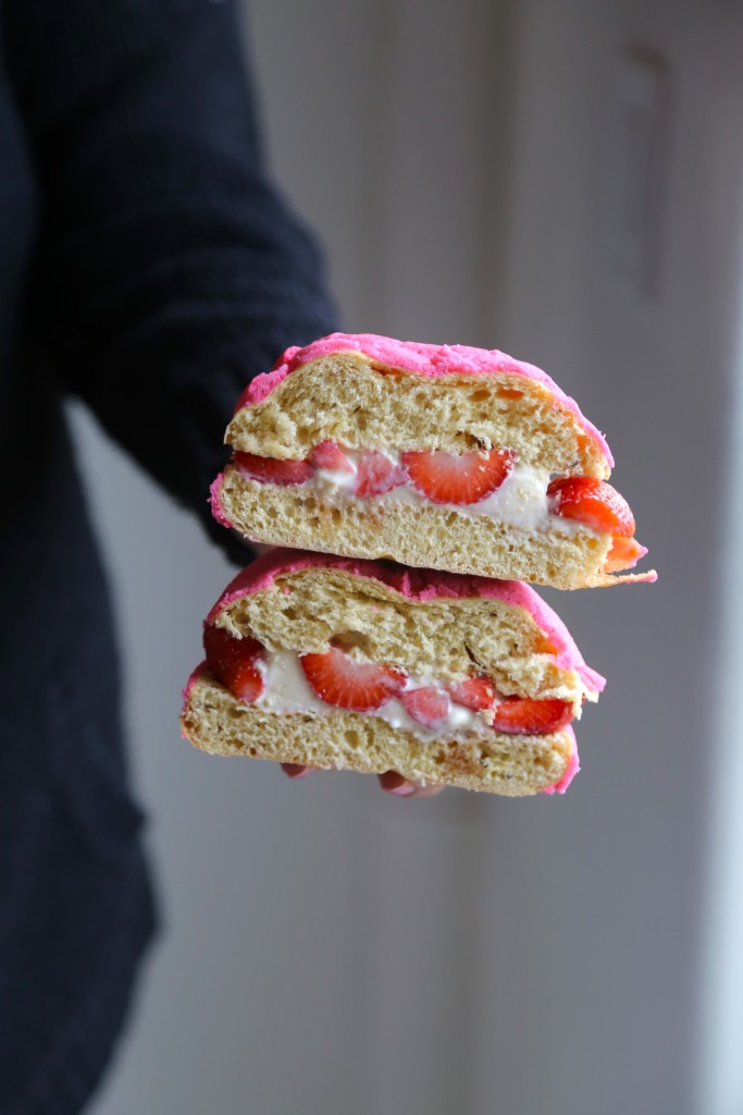 Strawberry Lime Concha Ice Cream Sandwiches Sweet Life