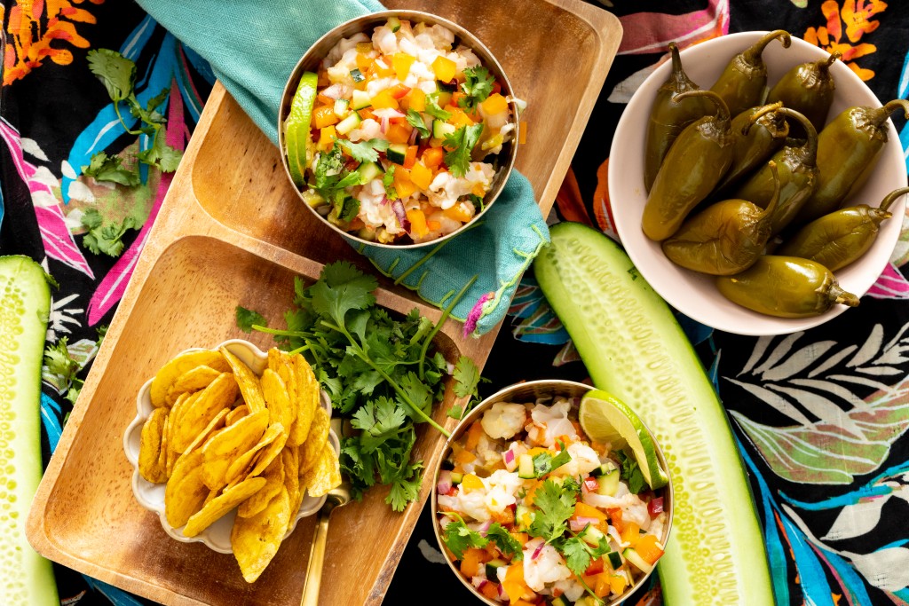 Pickled Jalapeño Shrimp Ceviche - Sweet Life