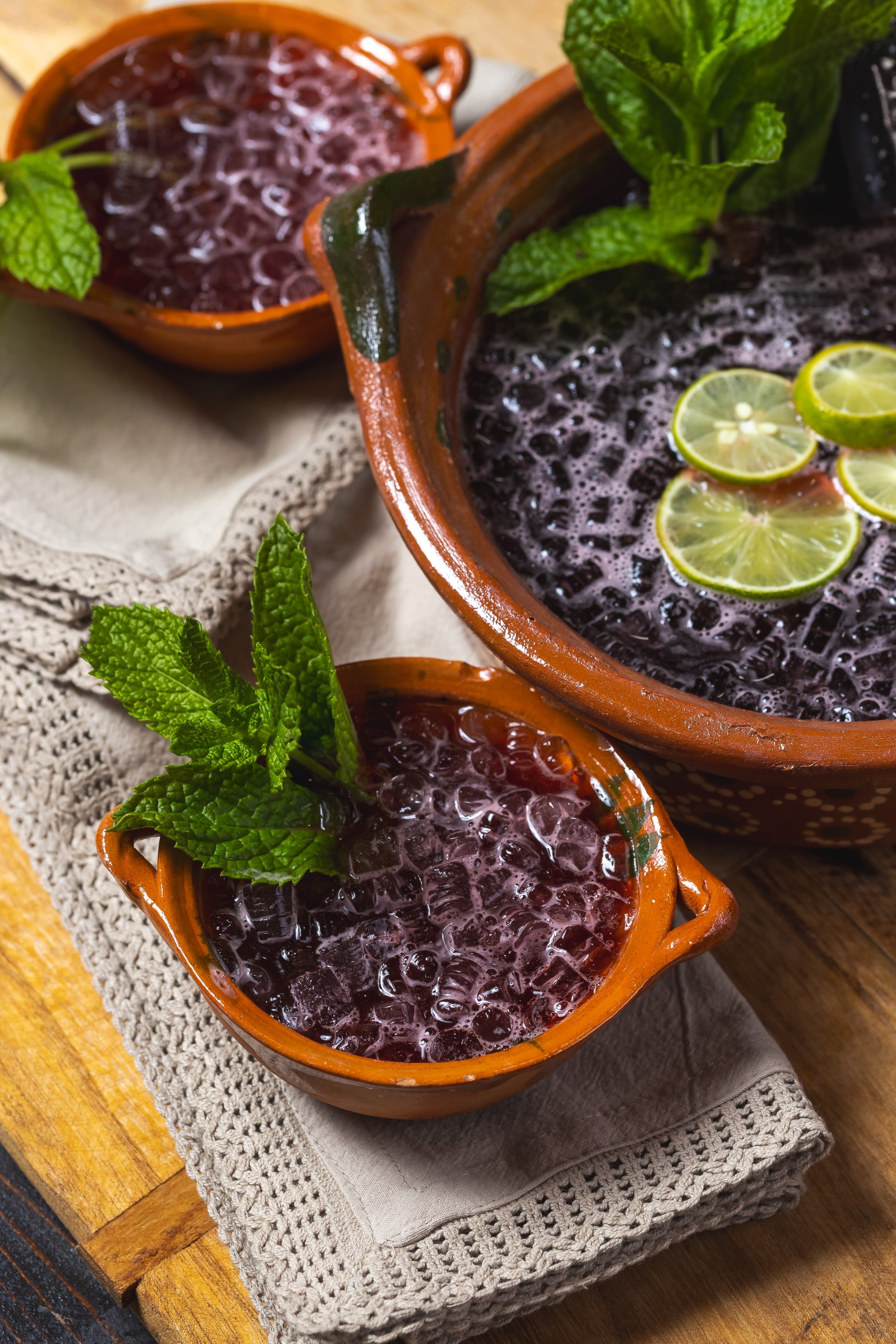 Hibiscus Mint Tequila Punch cocktail recipe