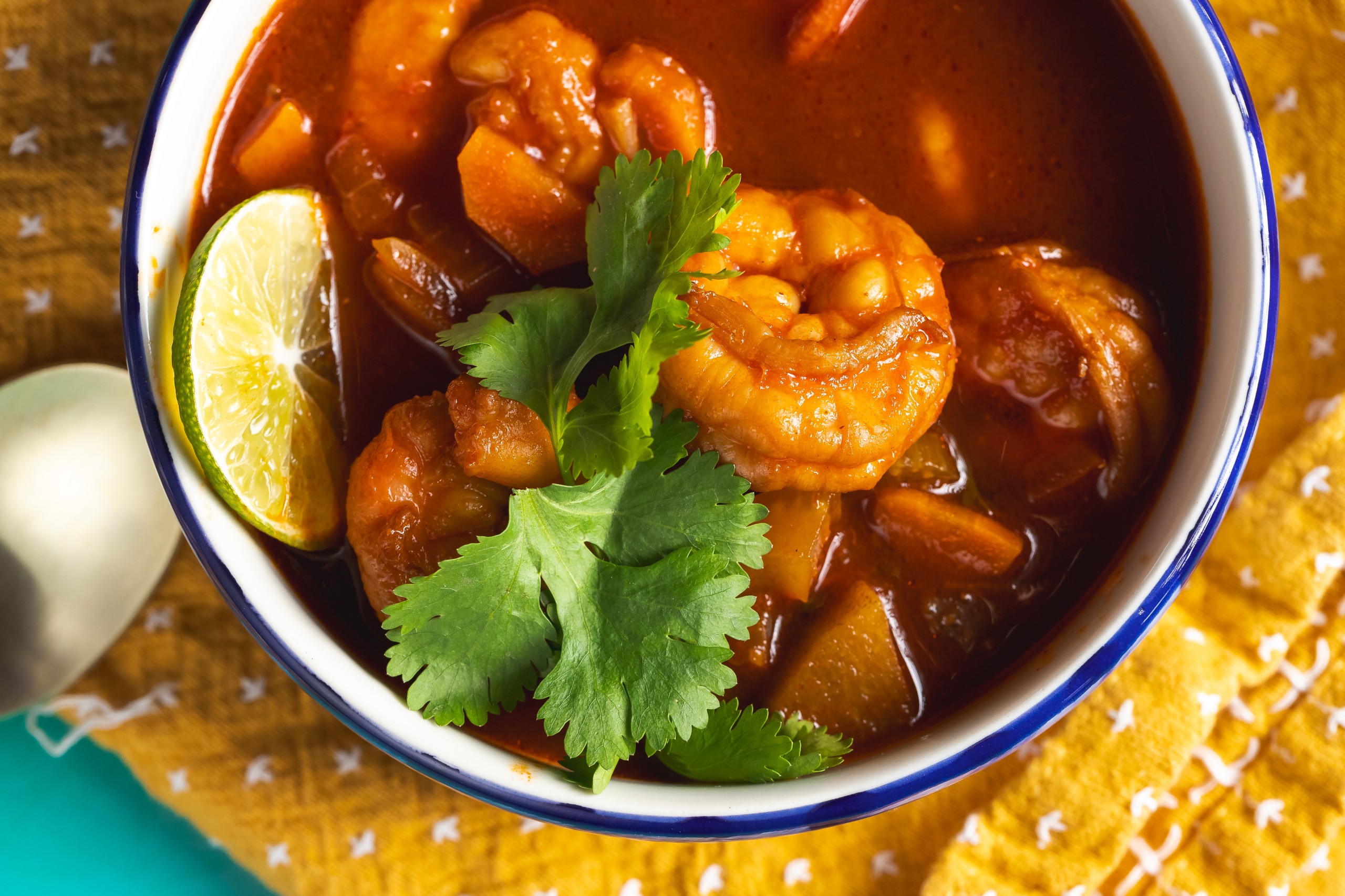 easy Mexican shrimp soup recipe