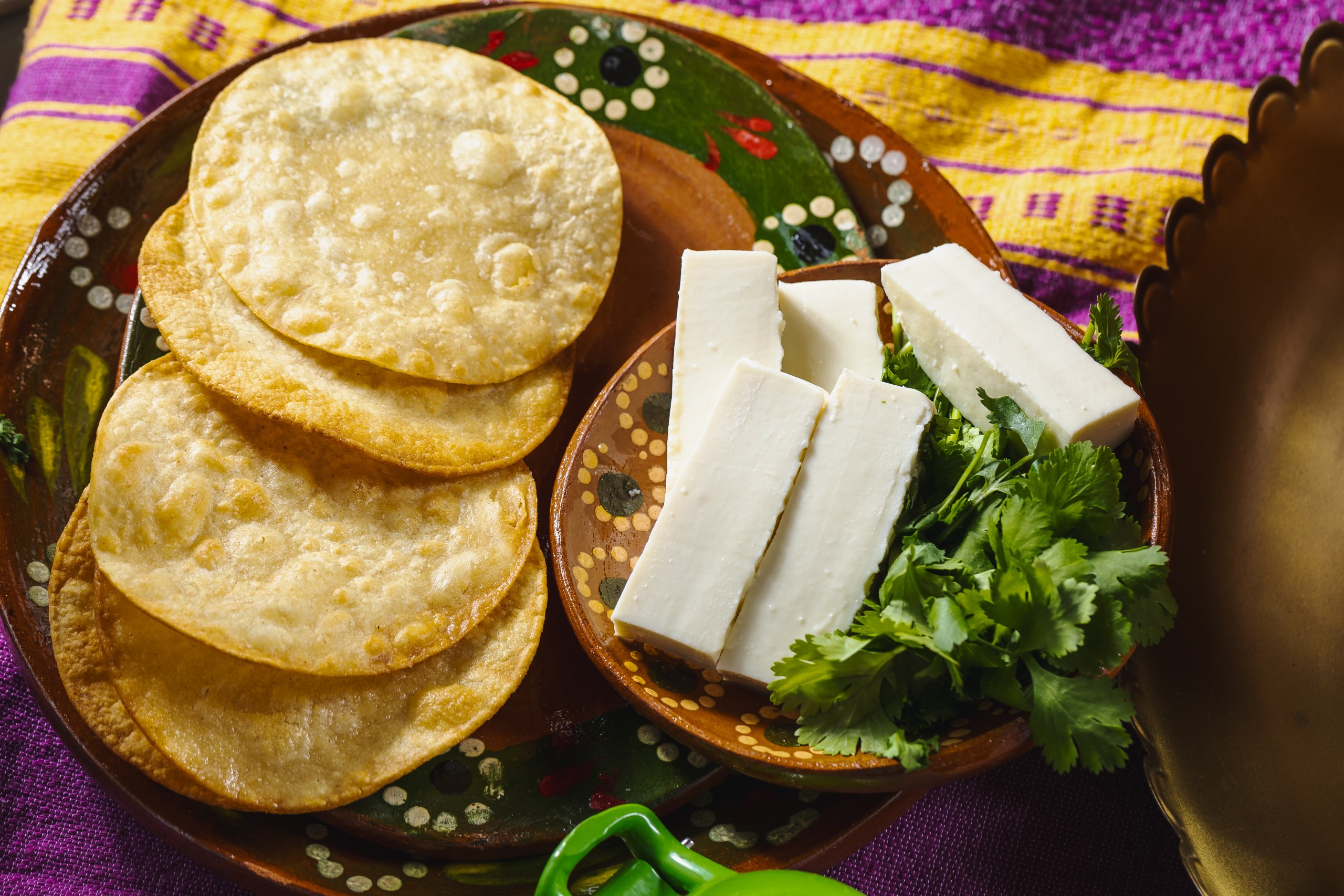 queso in sopa de elote