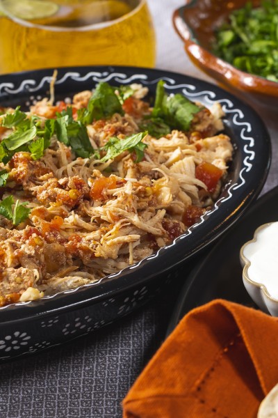 easy Mexican shredded chicken recipe