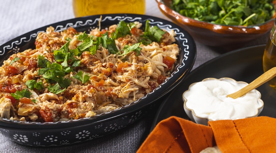 easy Mexican shredded chicken recipe
