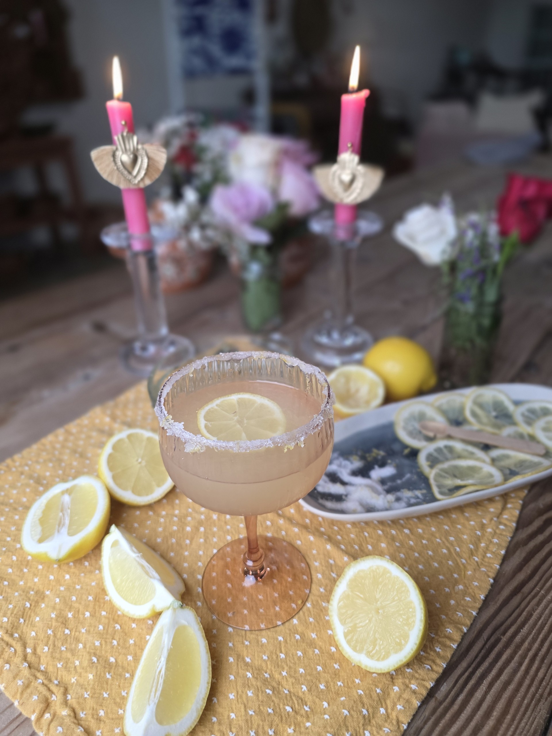 how to make a lemon margarita 