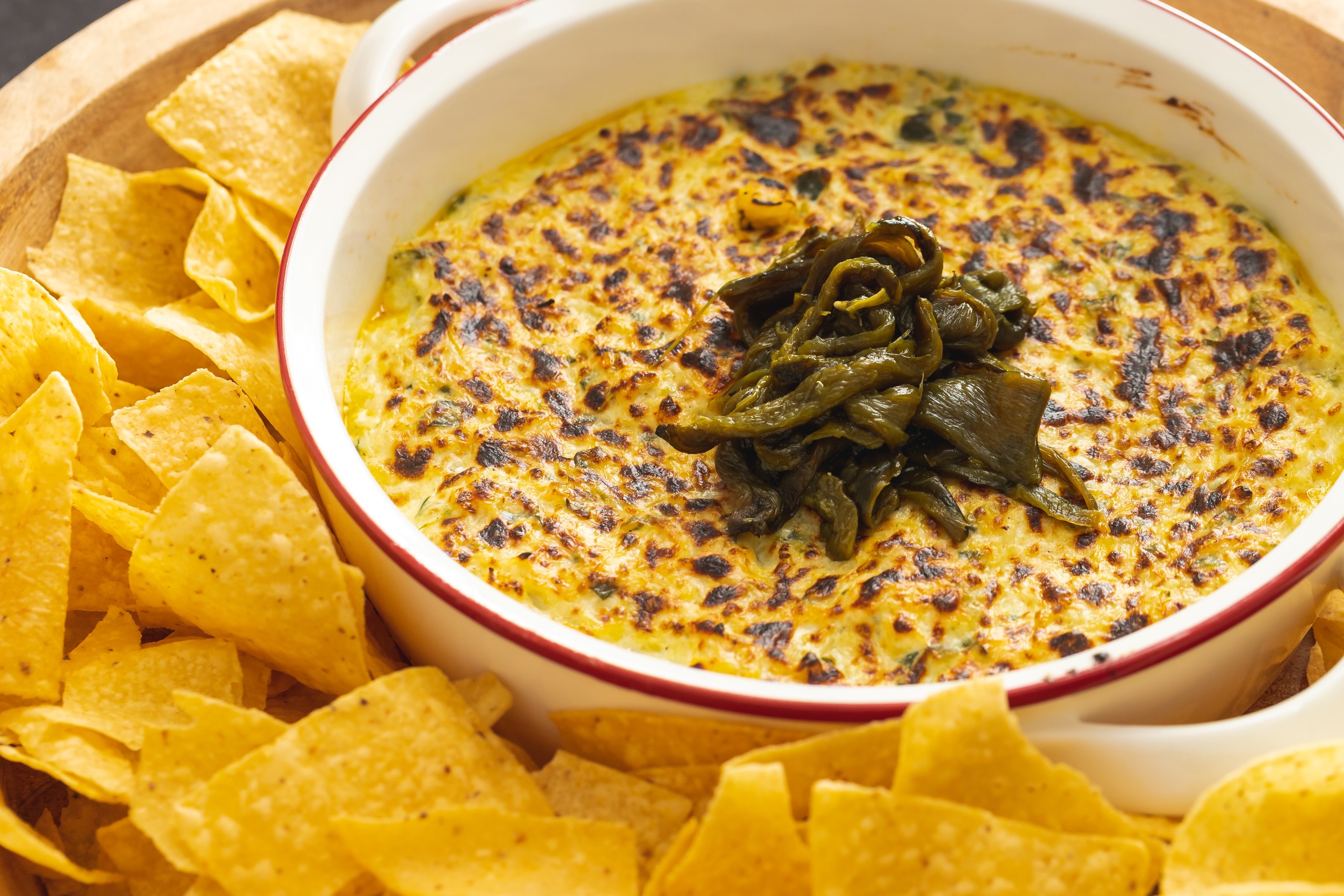 poblano baked dip