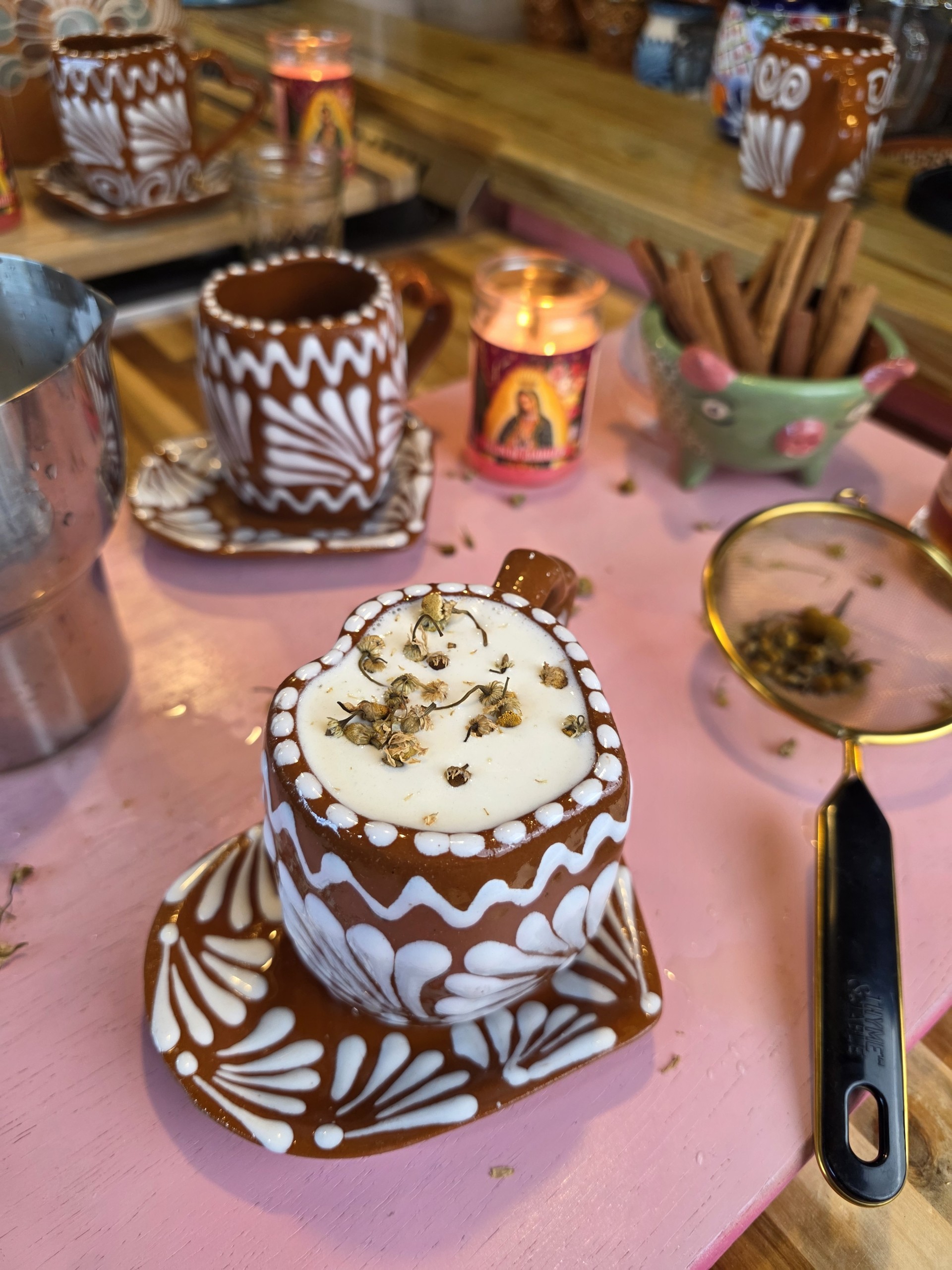 Manzanilla Canela Latte recipe