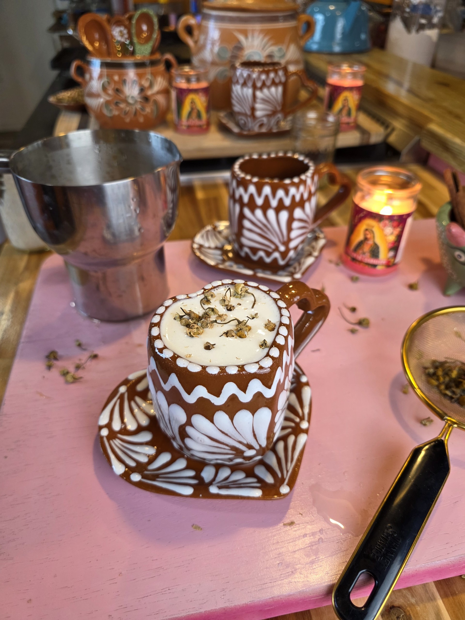 Manzanilla Te Latte recipe