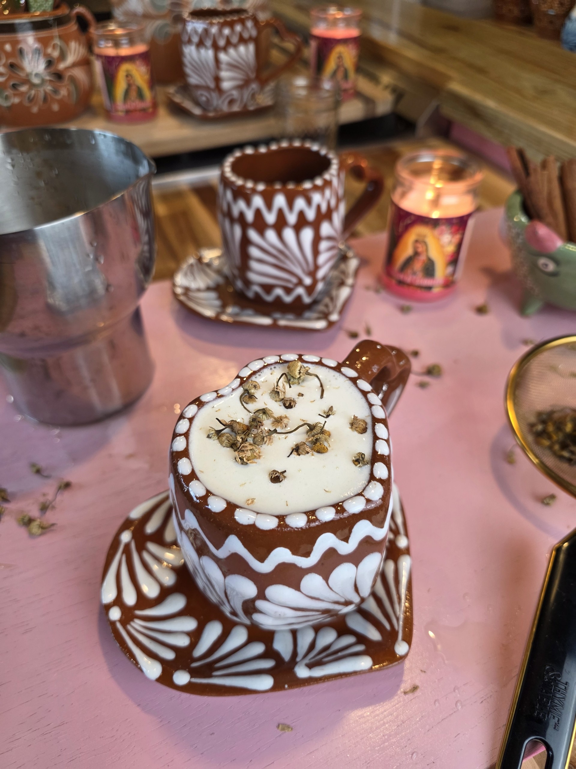 Te de Manzanilla Canela Latte