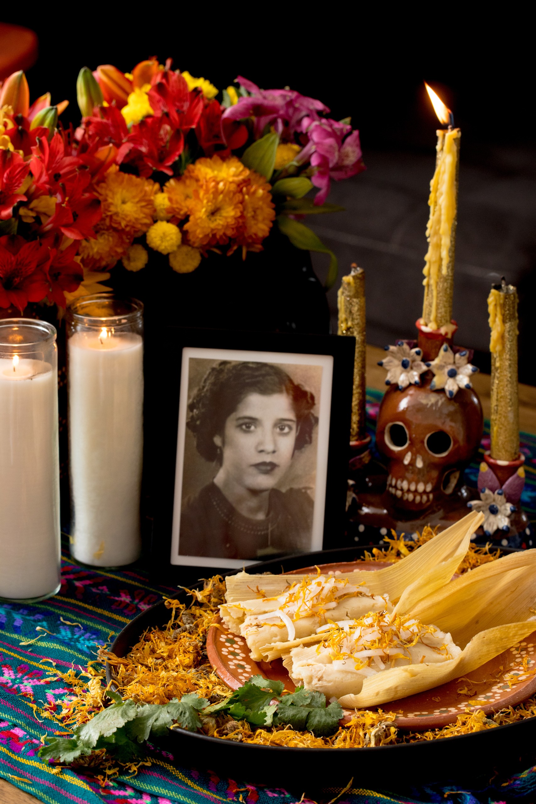 how to make marigold tamales